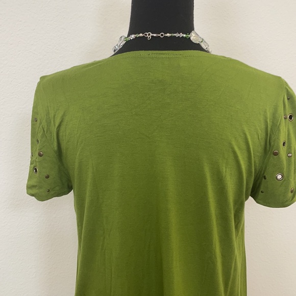 AGB Olive Green Top Size M - Picture 5 of 5